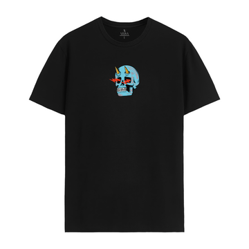 Horned Skull - T-Shirt