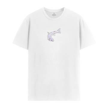 Purple Whale- T-Shirt