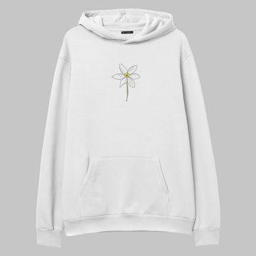 White daisy  - Hoodie