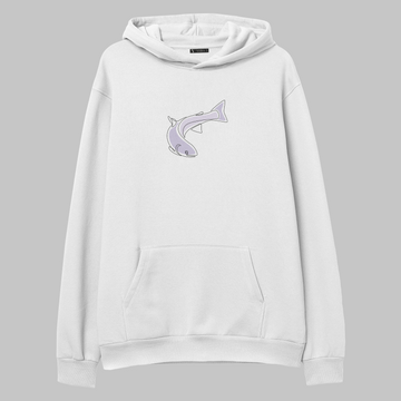 Purple Whale  - Hoodie