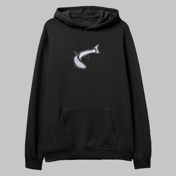 Purple Whale  - Hoodie