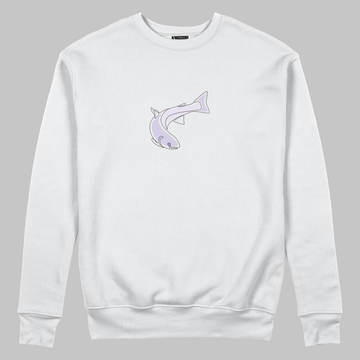 Purple Whale - Sweatshirt