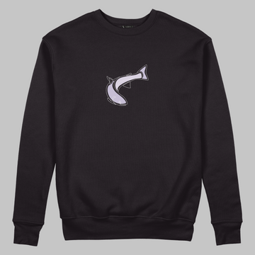 Purple Whale - Sweatshirt